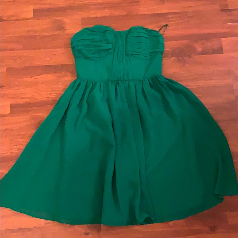 Cocktail strapless dress